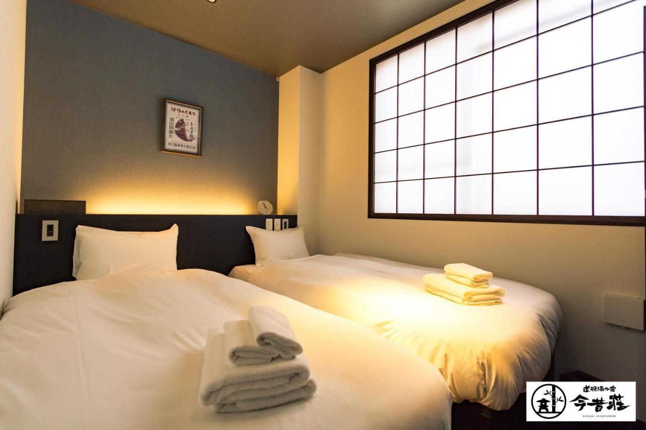 Konjaku-So Dotonbori Garden Spa Stay أوساكا المظهر الخارجي الصورة