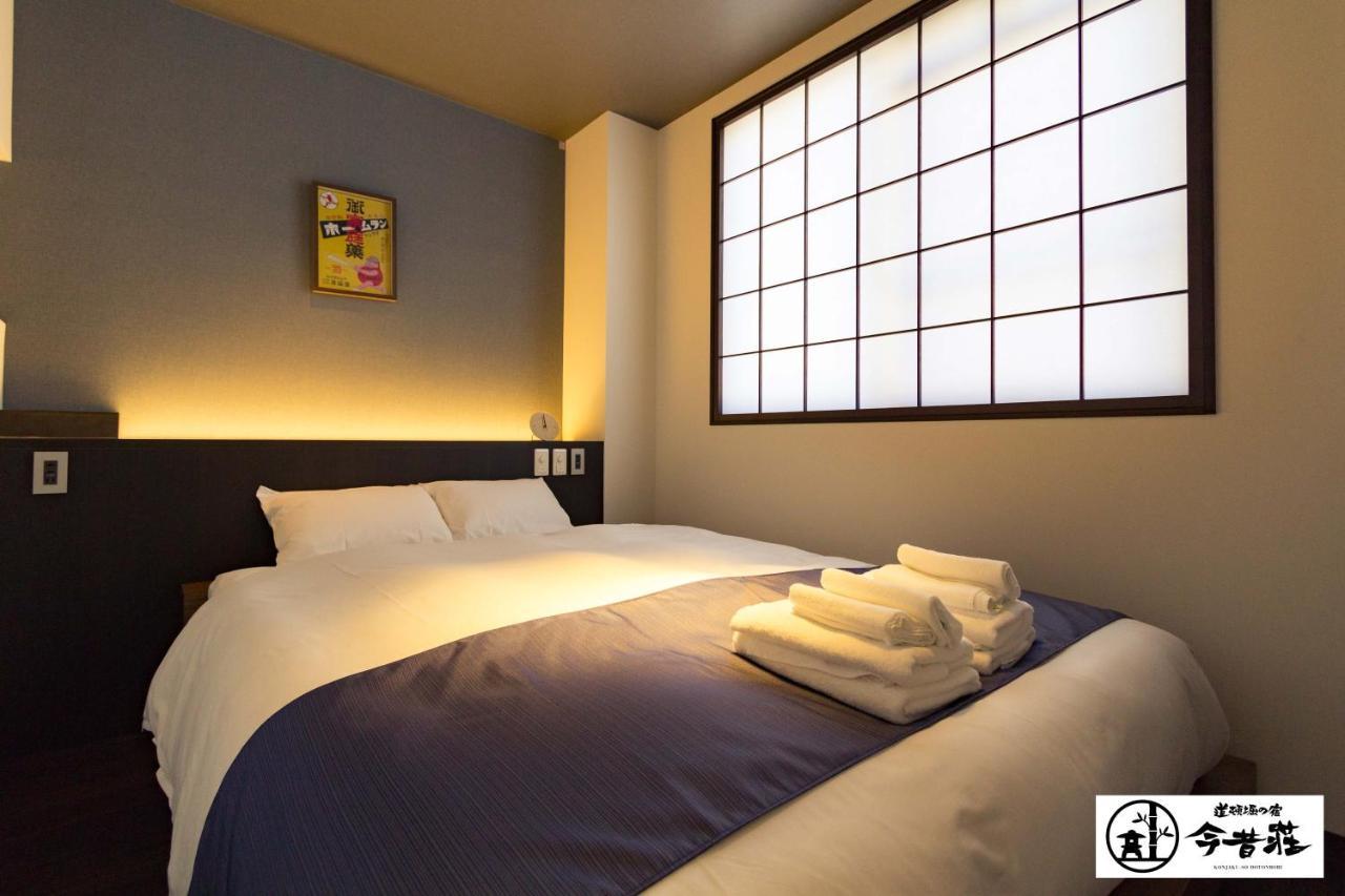 Konjaku-So Dotonbori Garden Spa Stay أوساكا المظهر الخارجي الصورة