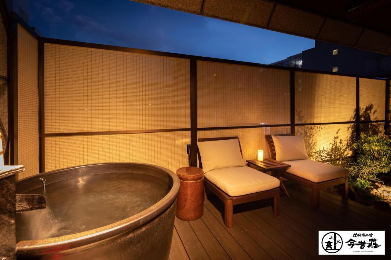 Konjaku-So Dotonbori Garden Spa Stay أوساكا المظهر الخارجي الصورة