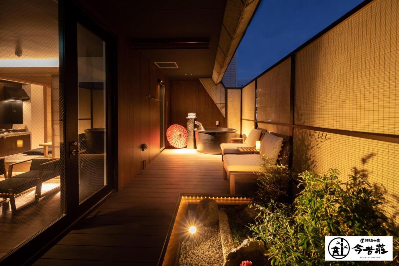 Konjaku-So Dotonbori Garden Spa Stay أوساكا المظهر الخارجي الصورة